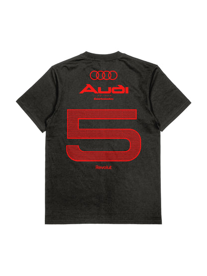 Camiseta Oversized Bortoleto Audi Edição Red & Black