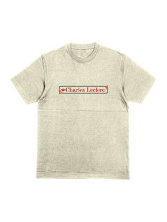 Camiseta Oversized Charles Leclerc Card Edition