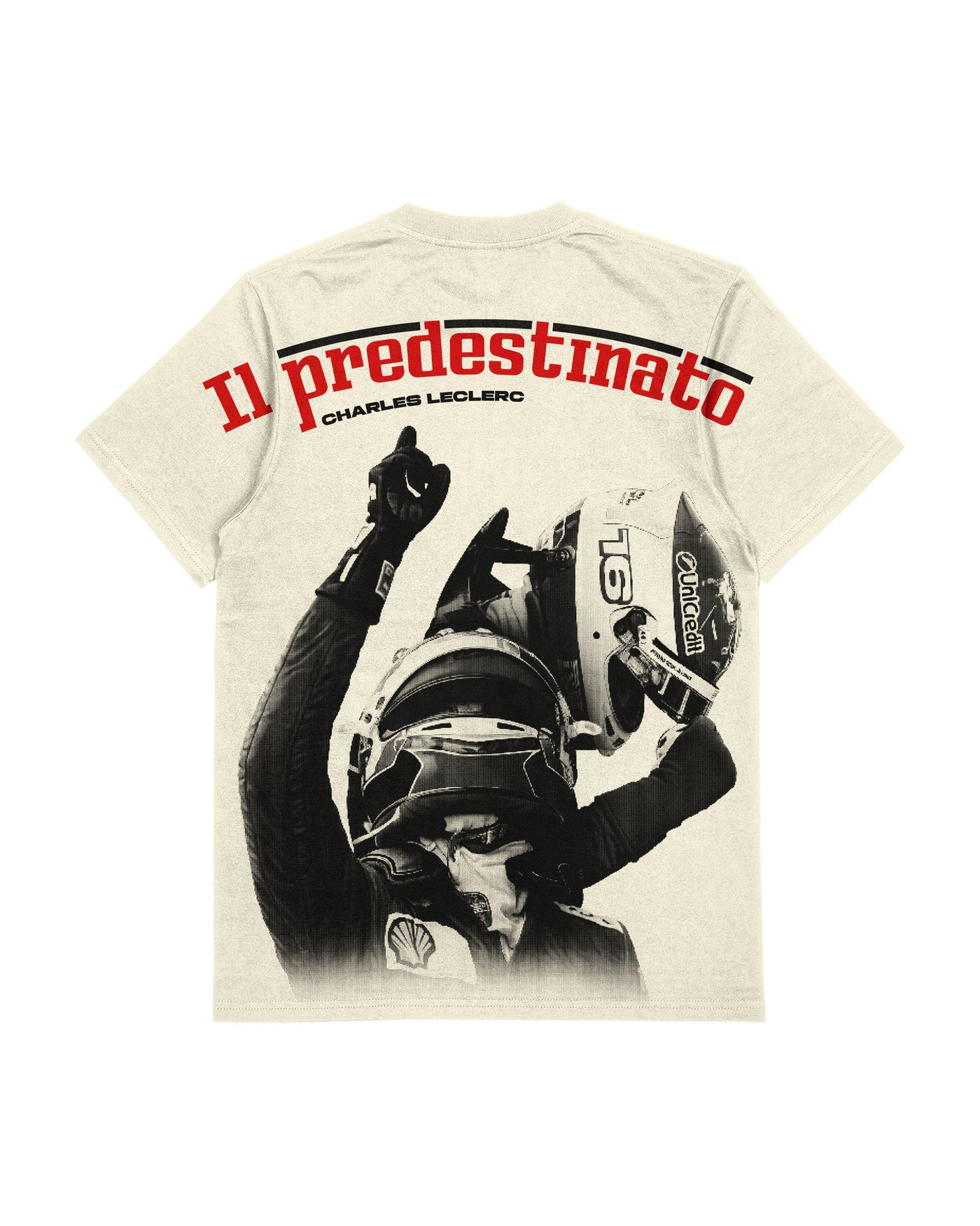 Camiseta Oversized Charles Leclerc IL Predestinato Mônaco 2026
