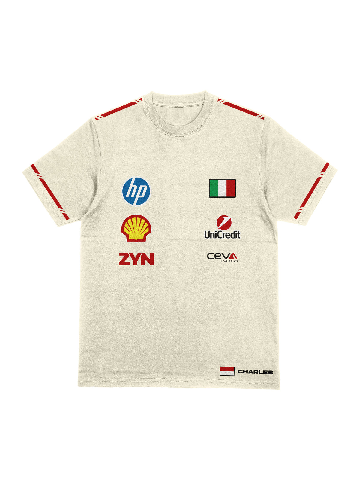 Camiseta Oversized Charles Leclerc Mônaco Edition 2026