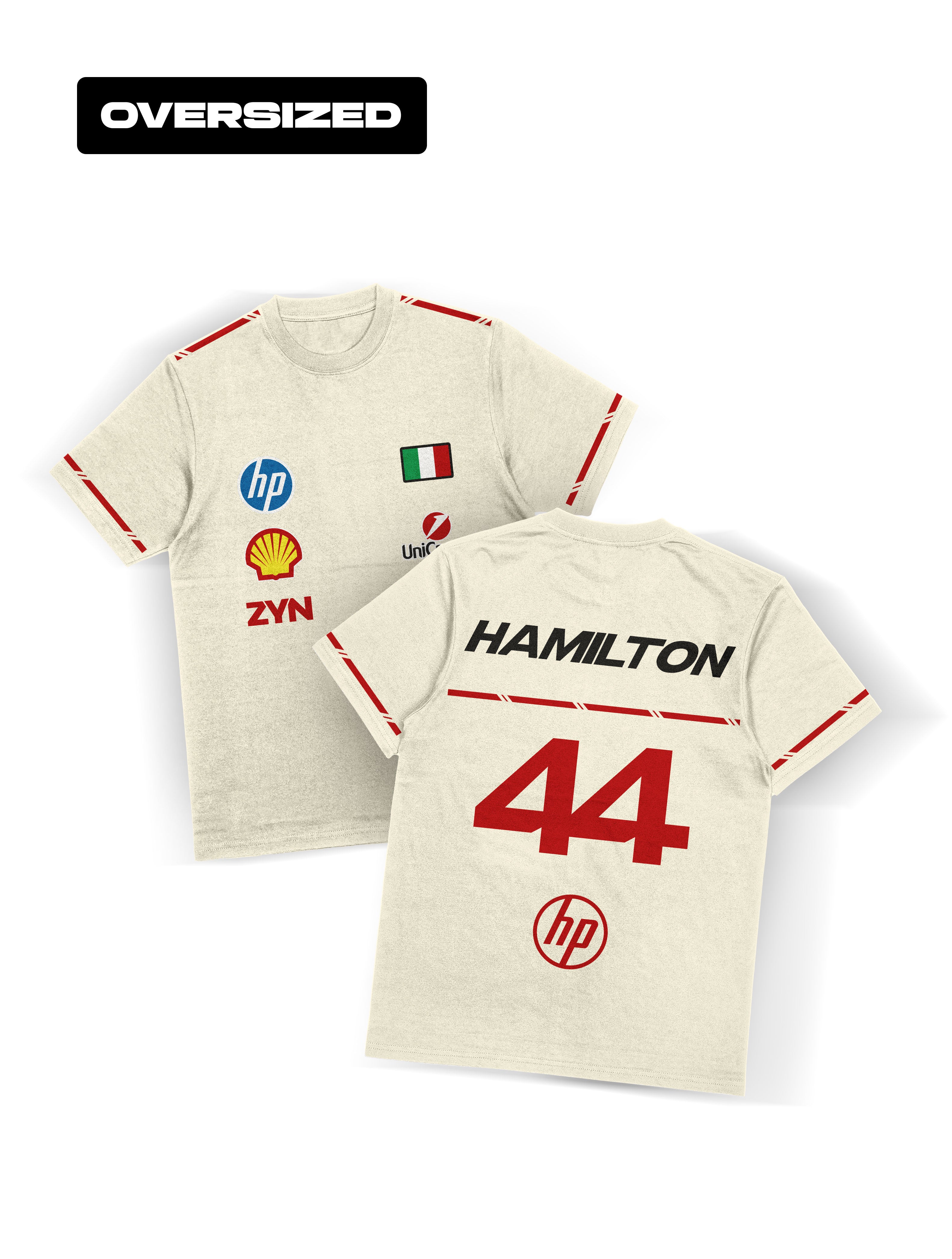 Camiseta Oversized Lewis Hamilton Mônaco Edition 2026