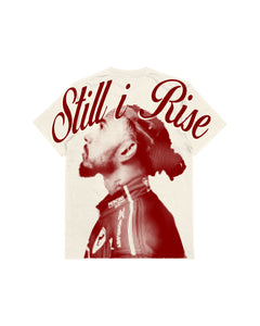 Camiseta Oversized Lewis Hamilton Still I Rise Off White 2025