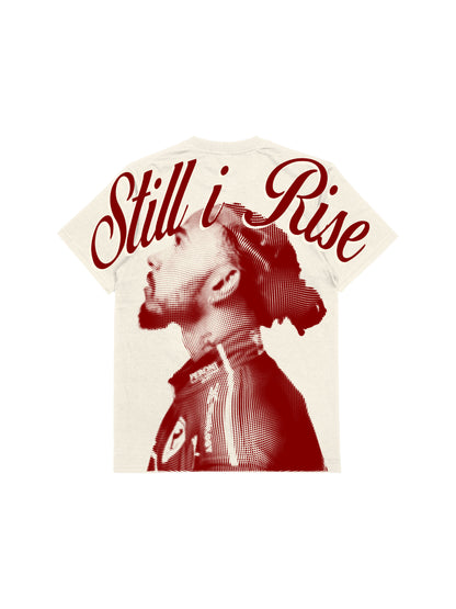 Camiseta Oversized Lewis Hamilton Still i Rise Off White 2025
