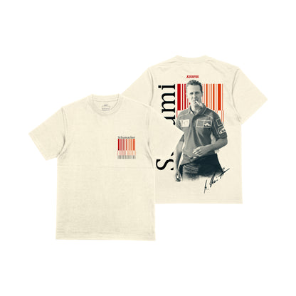 Camiseta Oversized Schumacher Marlboro Algodão