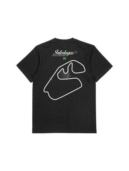 Camiseta Oversized Coleção Legends Tracks - Interlagos