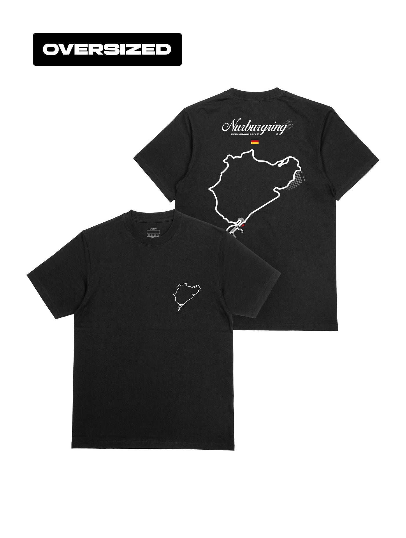 Camiseta Oversized Coleção Legends Tracks - Nürburgring
