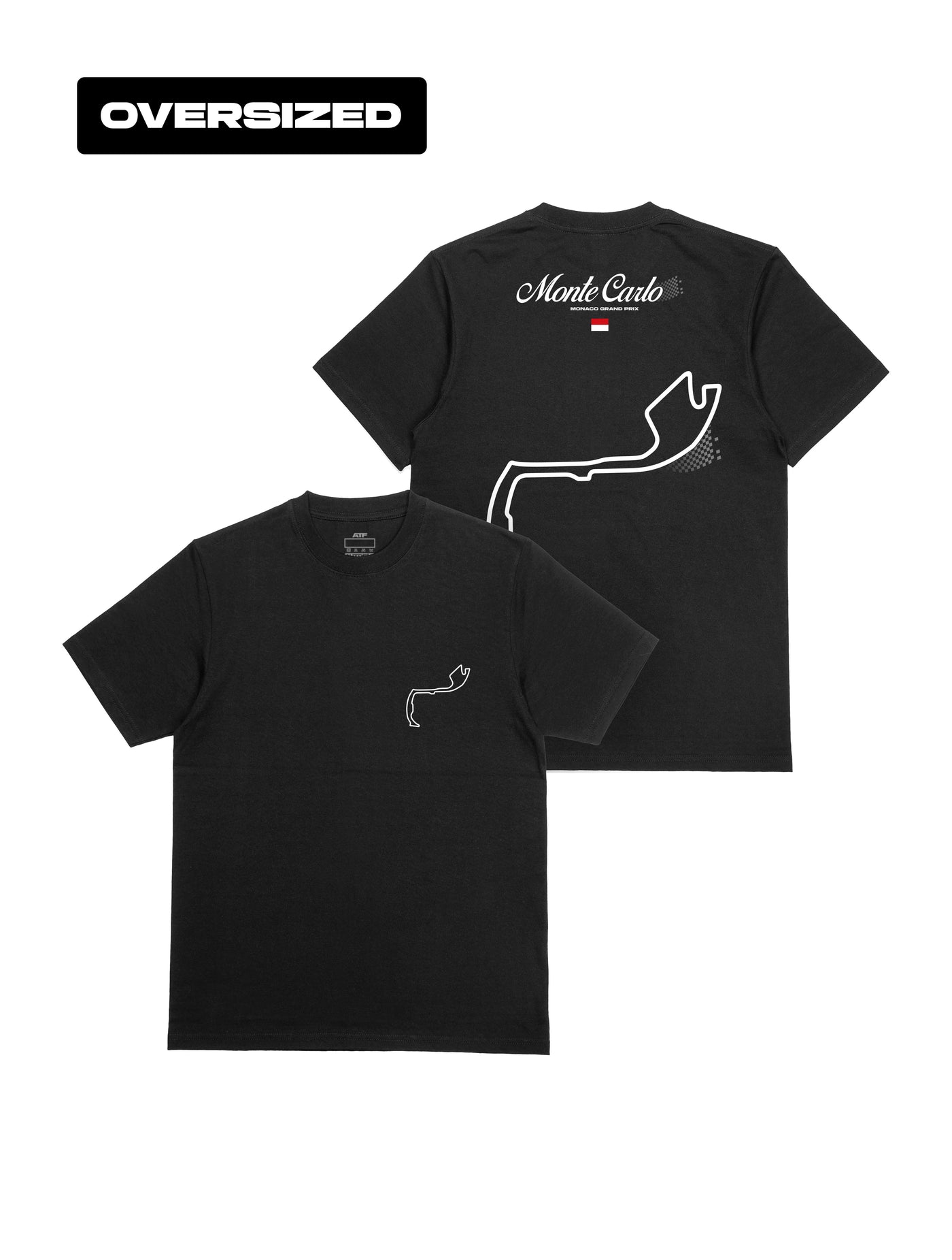 Camiseta Oversized Coleção Legends Tracks - Monte Carlo Monaco
