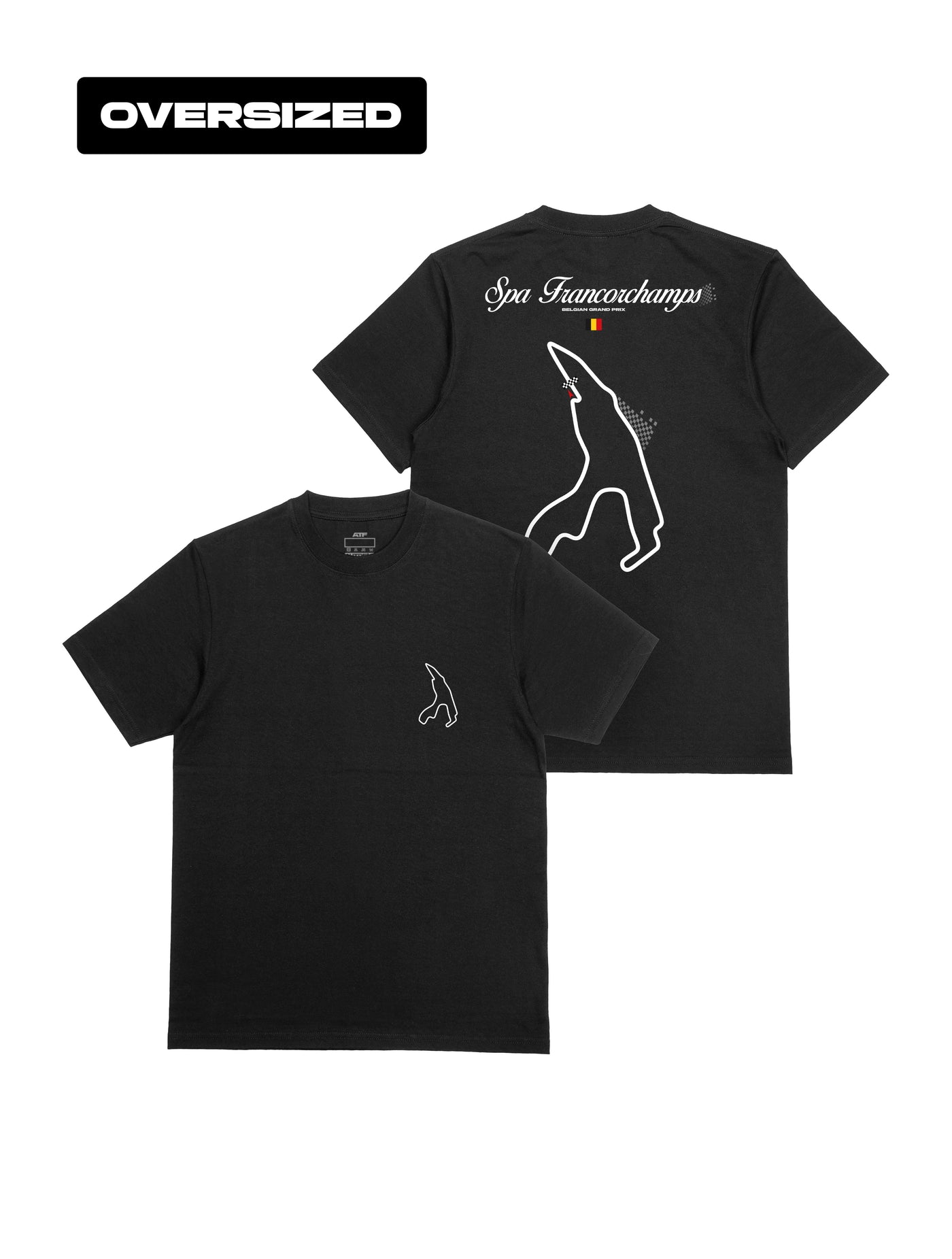 Camiseta Oversized Coleção Legends Tracks - SPA Francorchamps