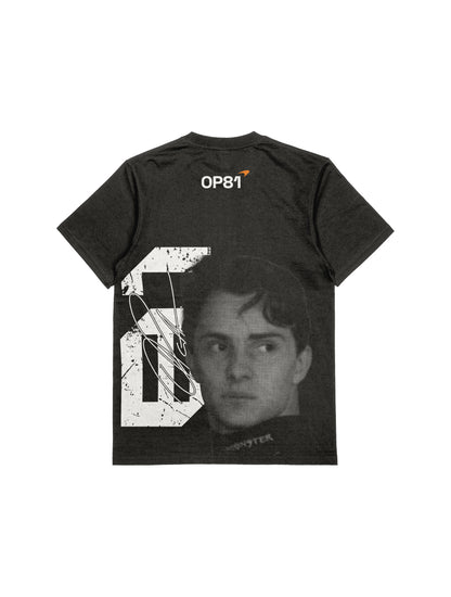 Camiseta Oversized Oscar Piastri Coleção Faces
