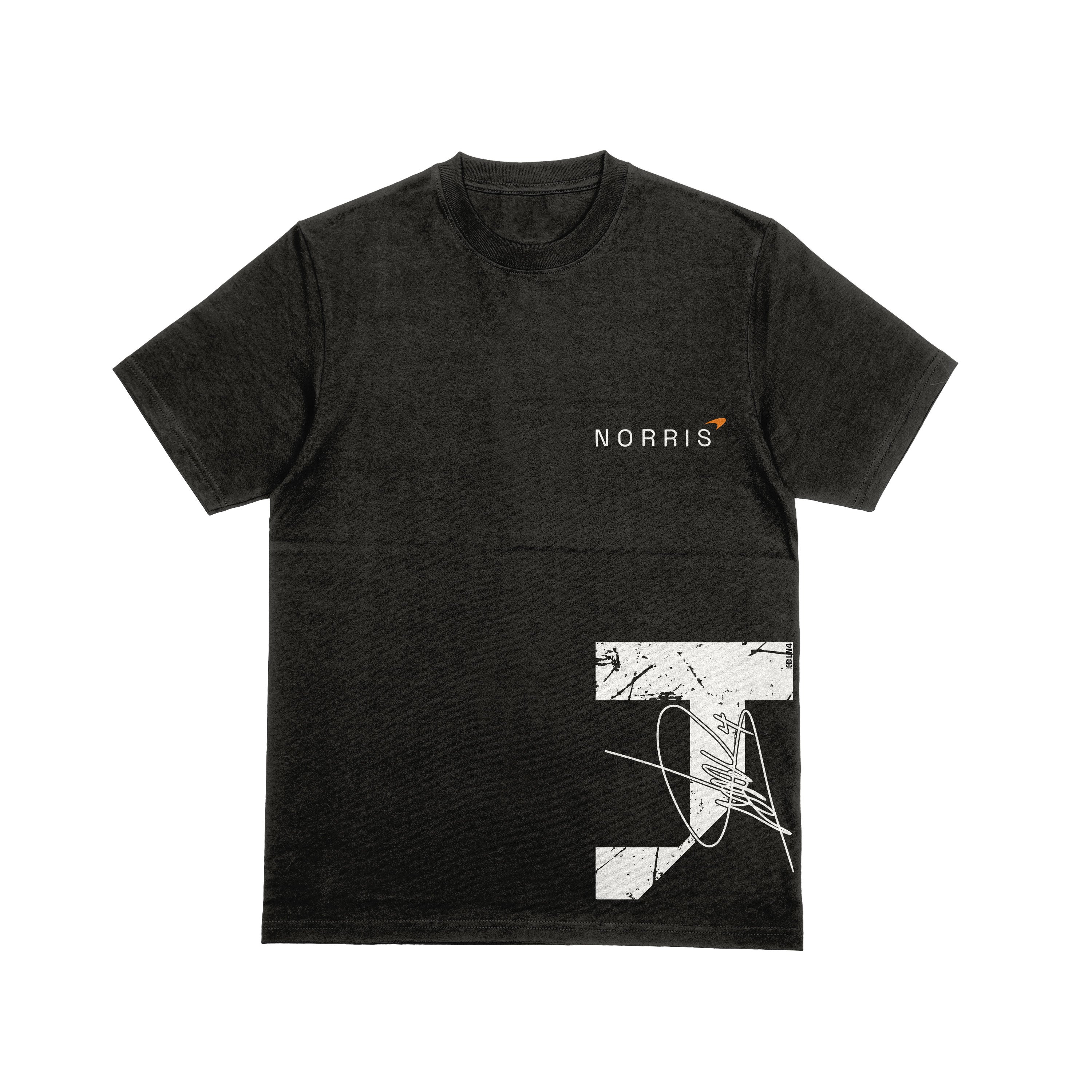 Camiseta Oversized Lando Norris Coleção Faces