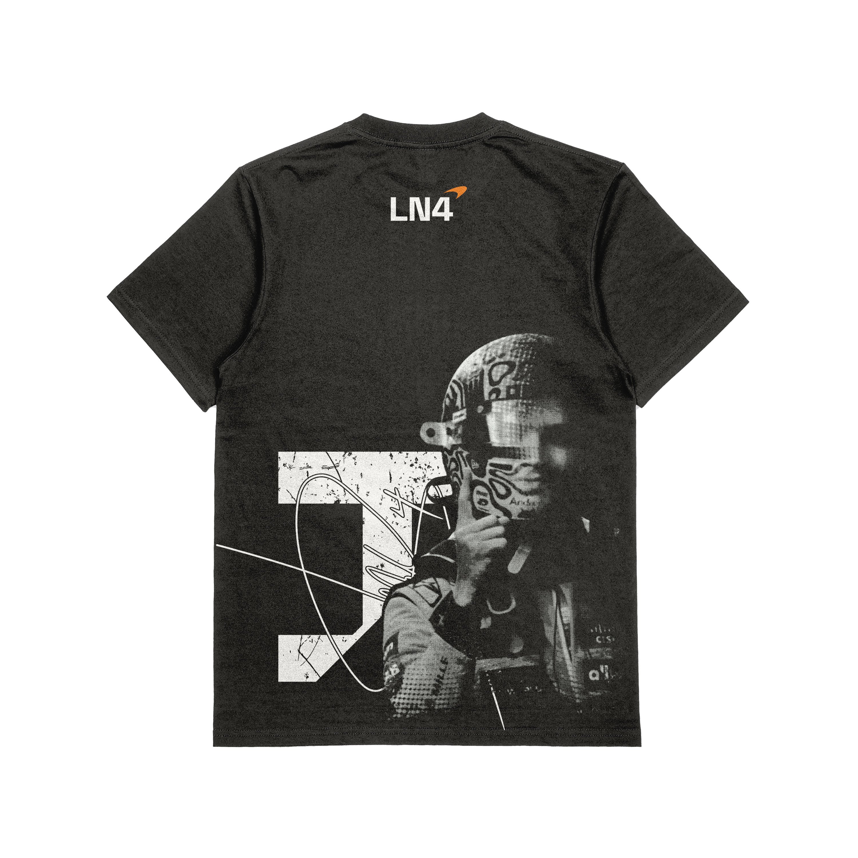 Camiseta Oversized Lando Norris Coleção Faces