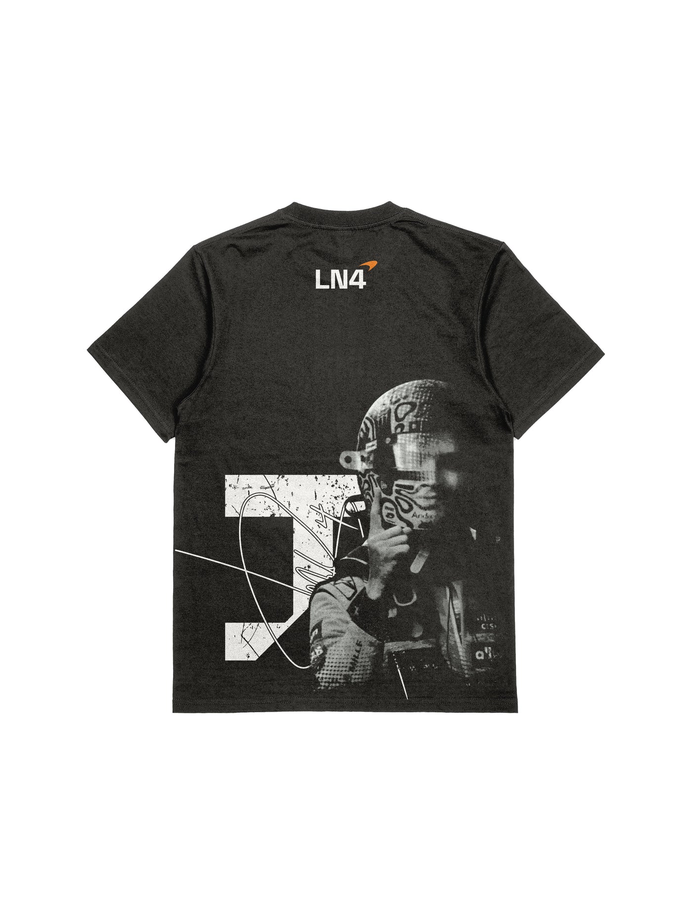 Camiseta Oversized Lando Norris Coleção Faces