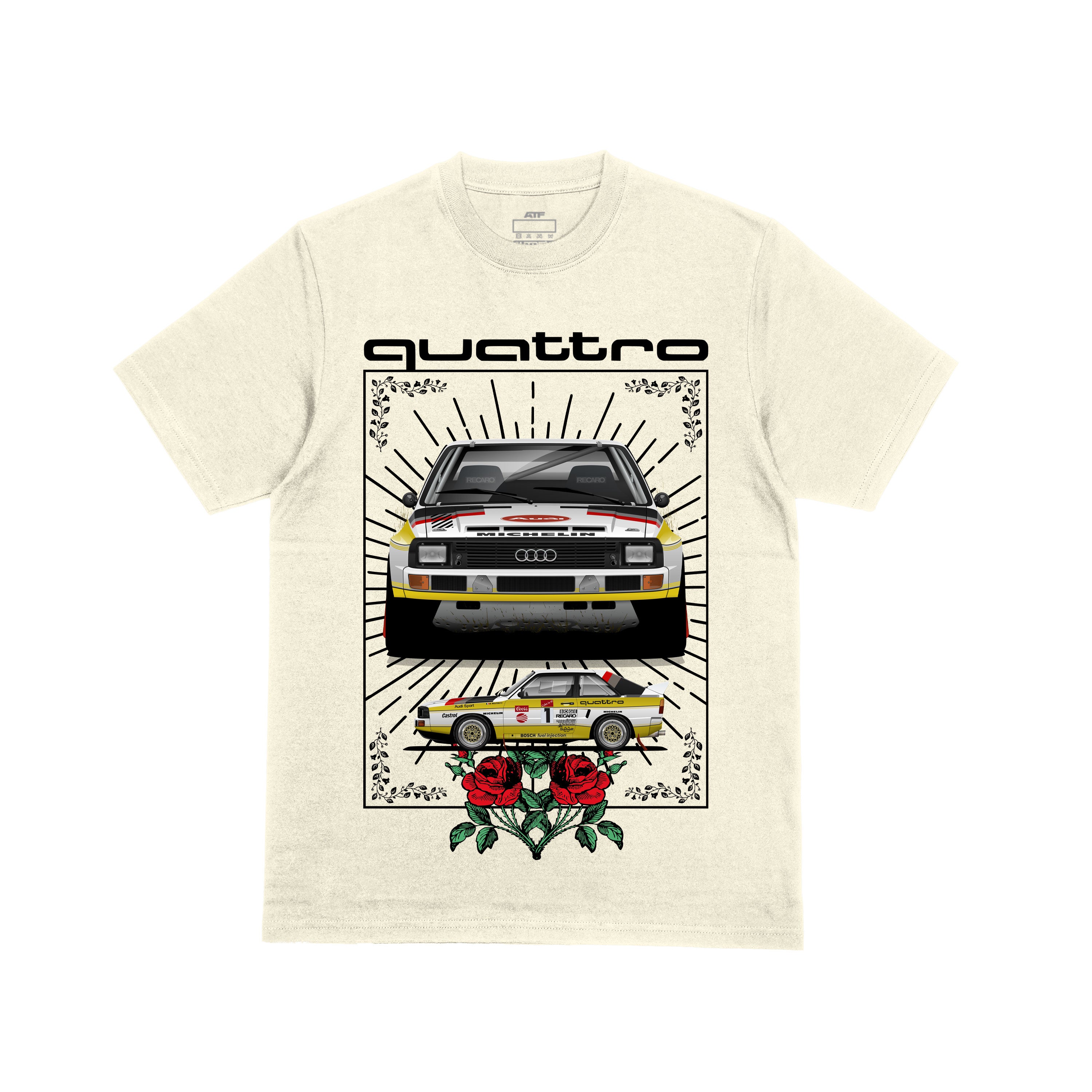 Camiseta Oversized Audi Sportquattro Michèle Mouton