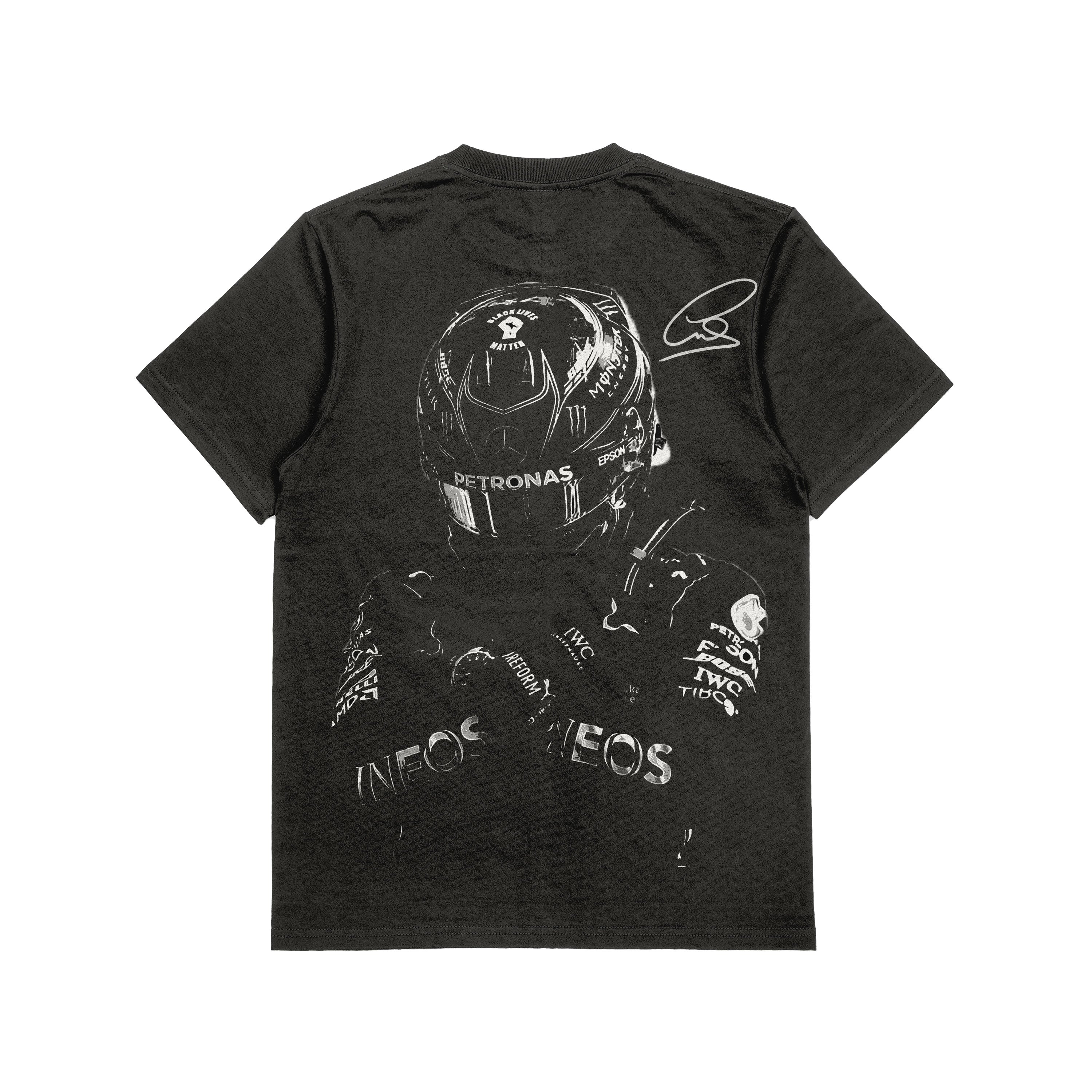 Camiseta Oversized Lewis Hamilton Wakanda Tribute