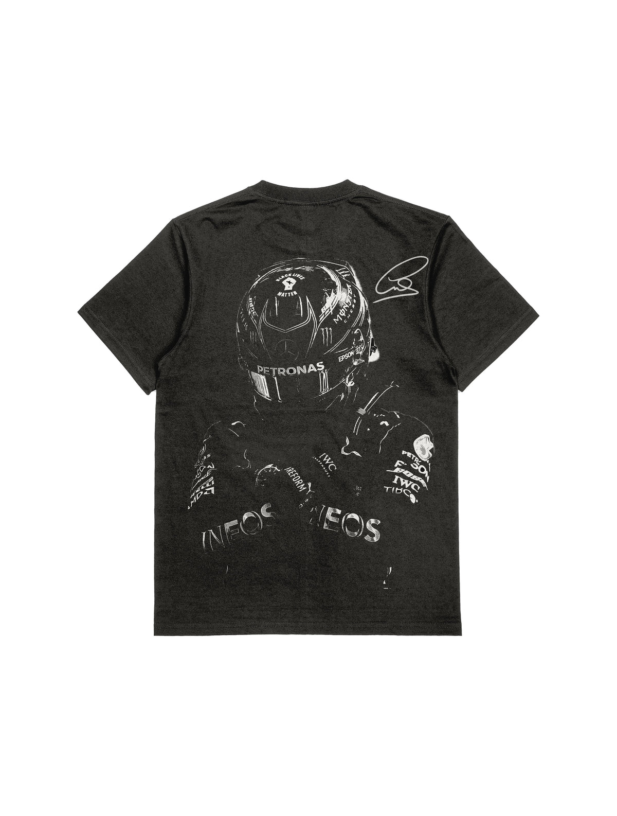 Camiseta Oversized Lewis Hamilton Wakanda Tribute
