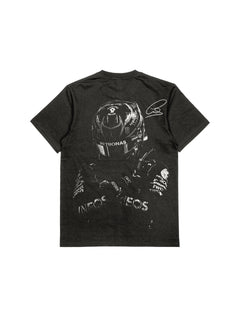 Camiseta Oversized Lewis Hamilton Wakanda Tribute