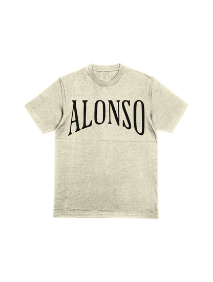 Camiseta Oversized Fernando Alonso Offwhite Card