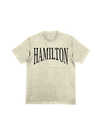 Camiseta Oversized Lewis Hamilton Off White Card