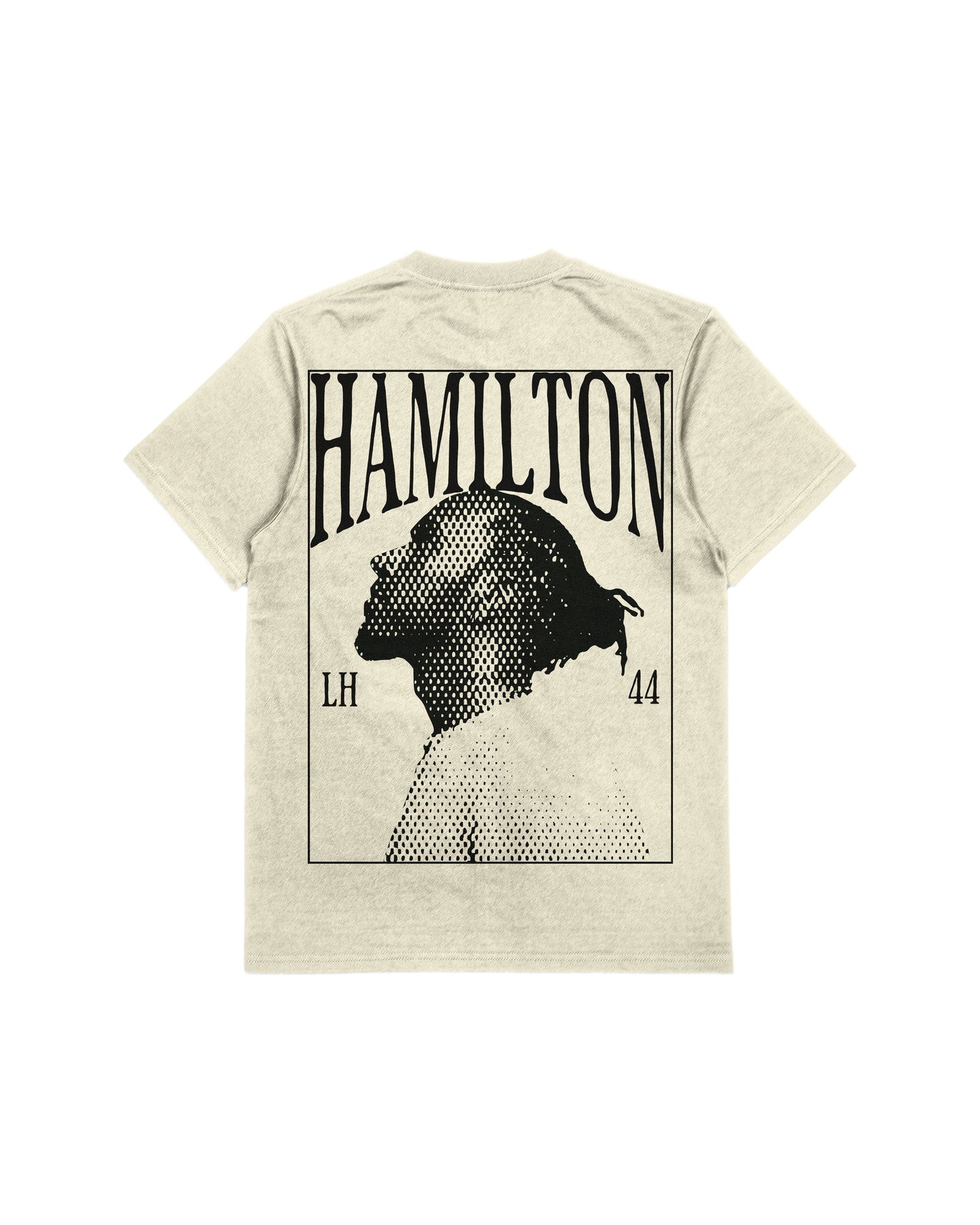 Camiseta Oversized Lewis Hamilton Off White Card