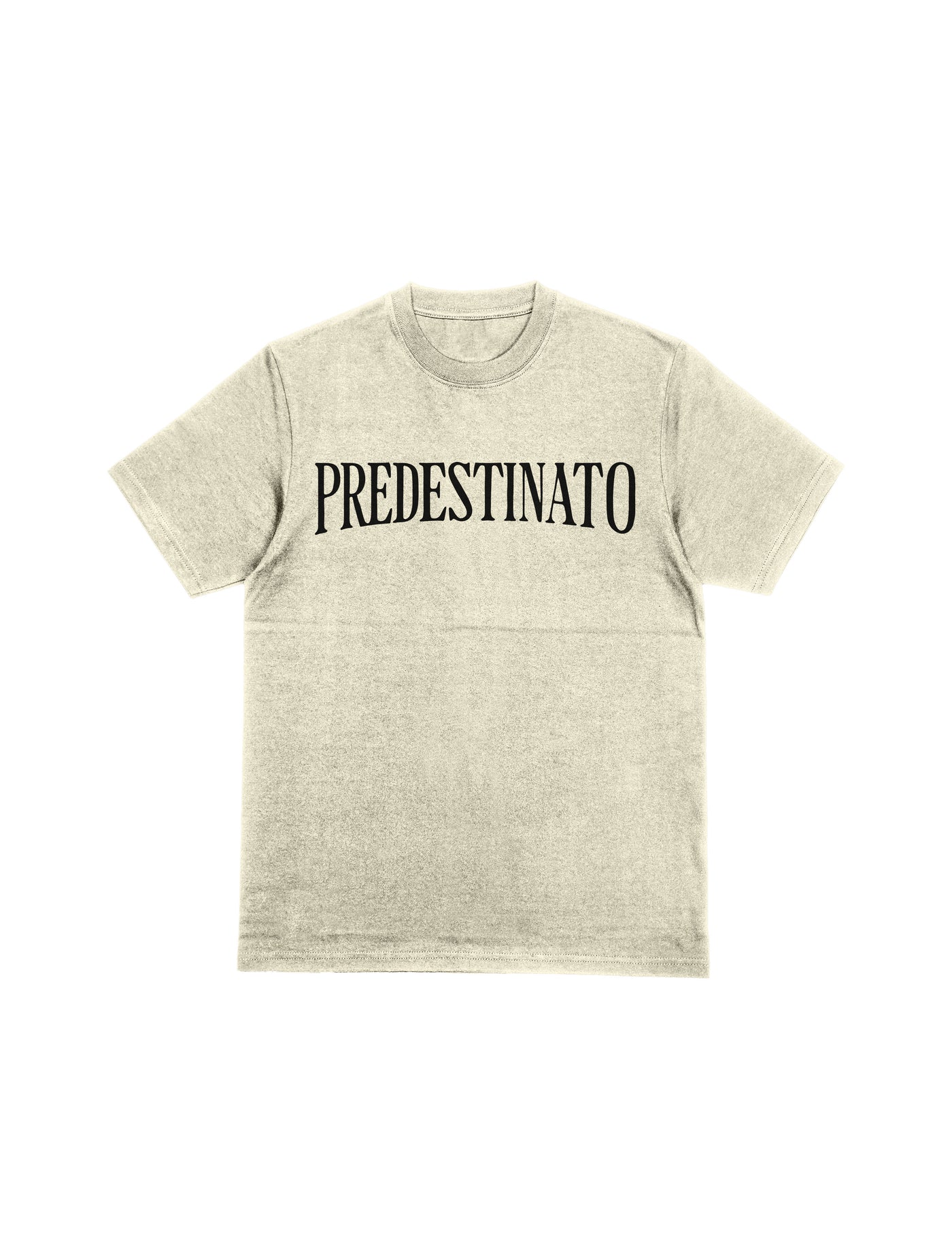Camiseta Oversized Leclerc Predestinato Off White Card