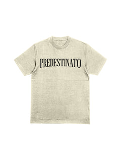 Camiseta Oversized Leclerc Predestinato Off White Card