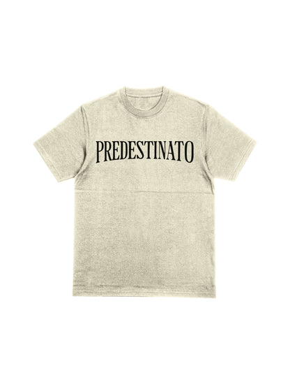 Camiseta Oversized Leclerc Predestinato Off White Card