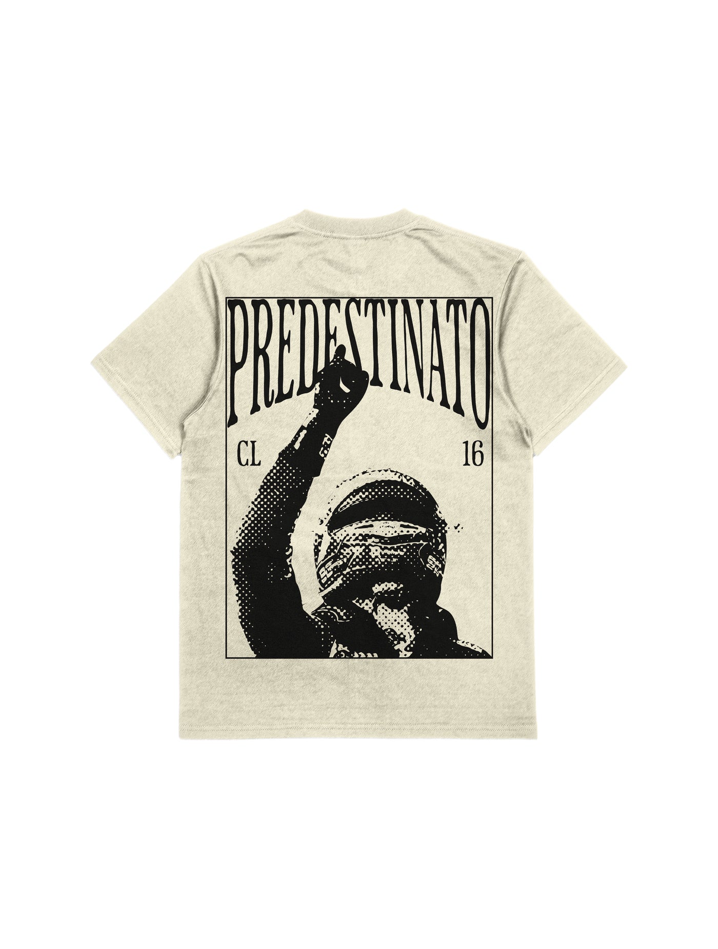 Camiseta Oversized Leclerc Predestinato Off White Card