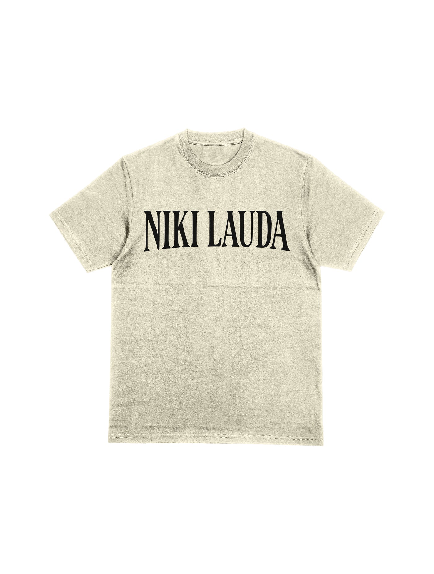 Camiseta Oversized Niki Lauda Offwhite Card