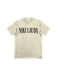 Camiseta Oversized Niki Lauda Offwhite Card