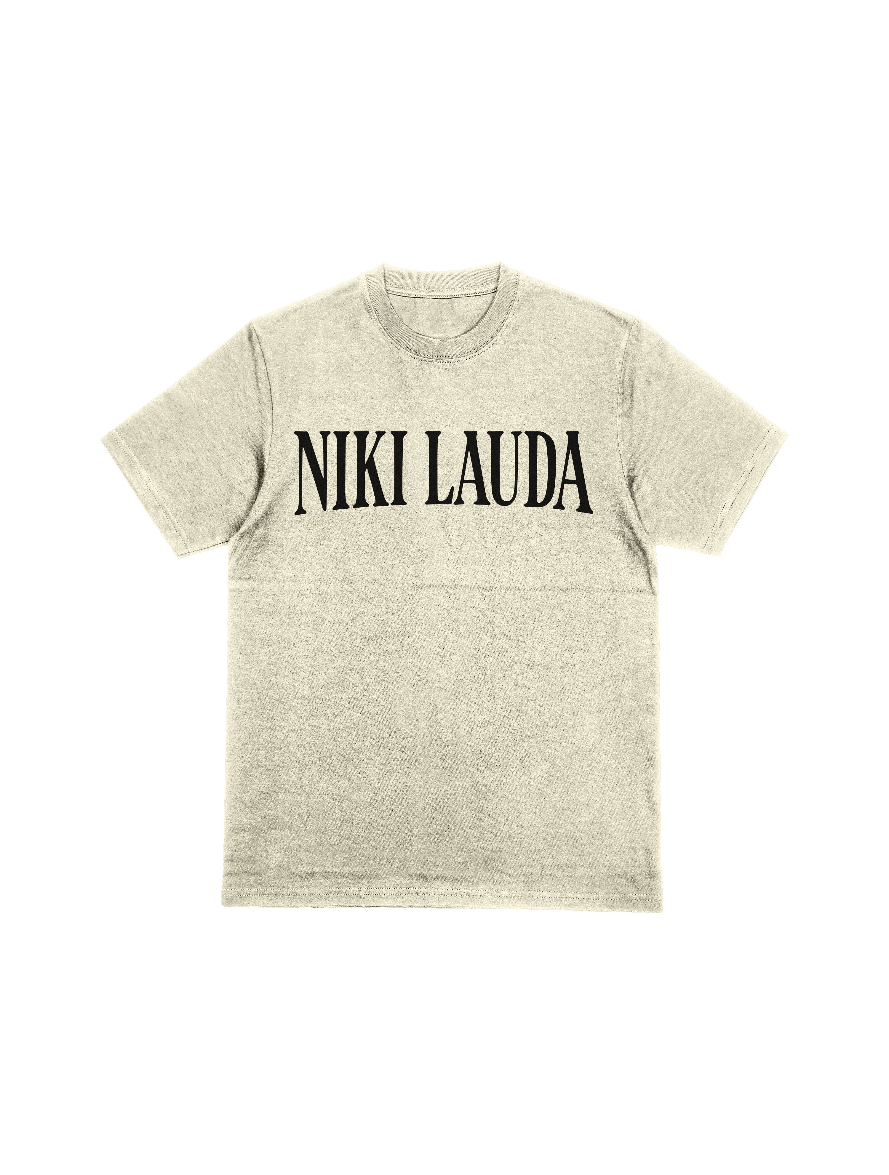 Camiseta Oversized Niki Lauda Offwhite Card