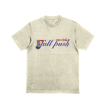 Camiseta Oversized No Risk Full Push Verstappen Off White