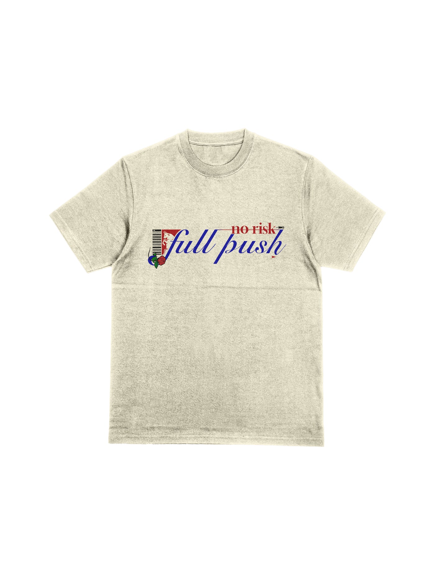 Camiseta Oversized No Risk Full Push Verstappen Off White