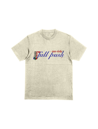Camiseta Oversized No Risk Full Push Verstappen Off White