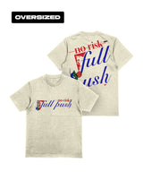 Camiseta Oversized No Risk Full Push Verstappen Off White