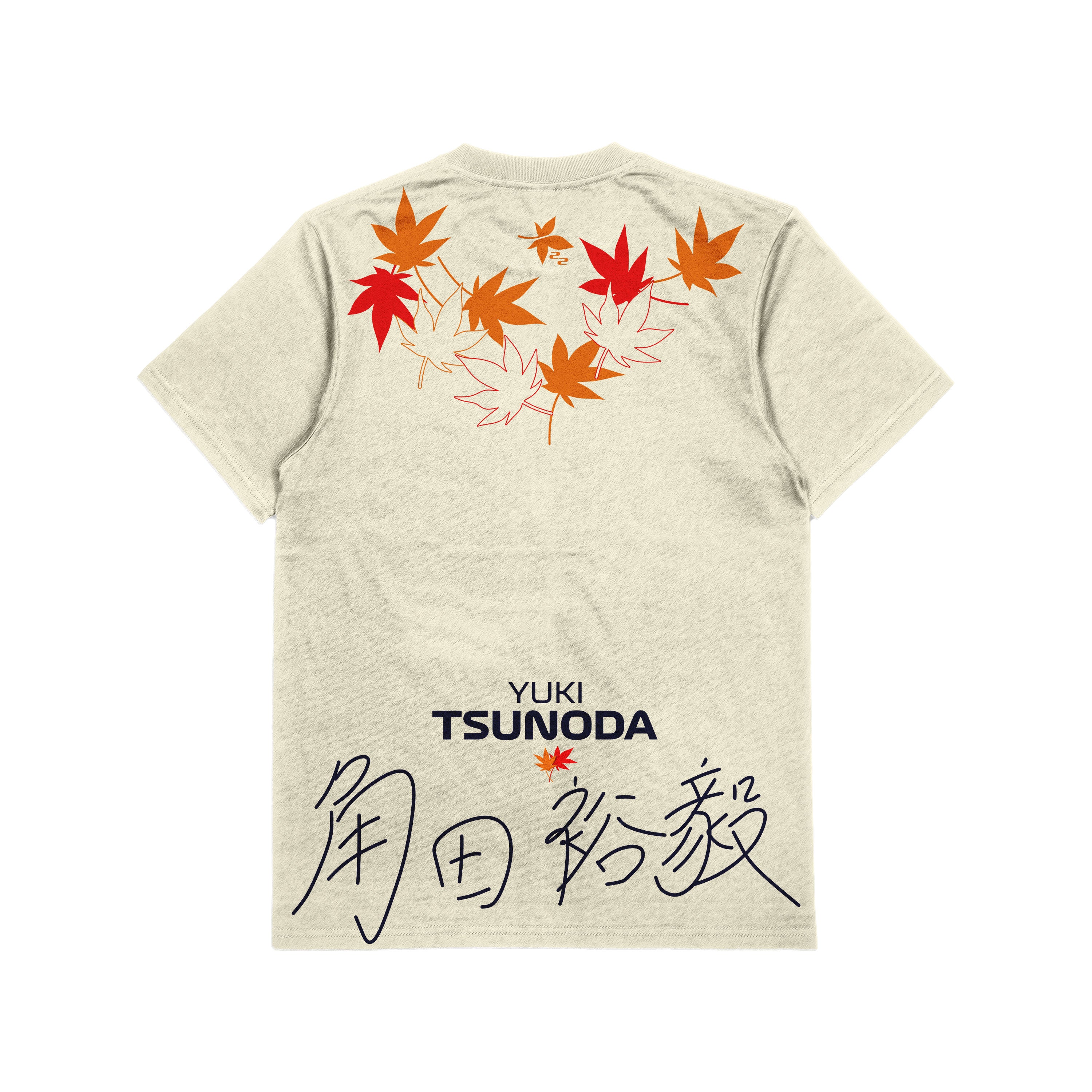 Camiseta Oversized Yuki Tsunoda GP Canada Off White Card