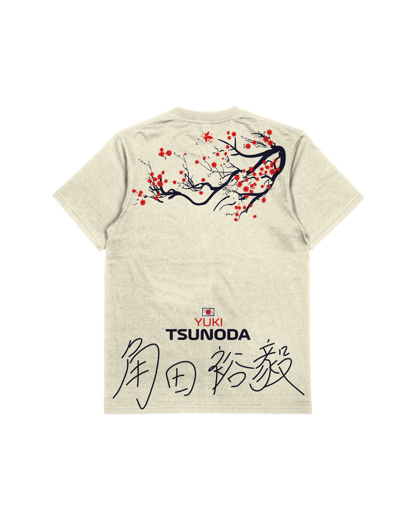 Camiseta Oversized Yuki Tsunoda Country Off White Card
