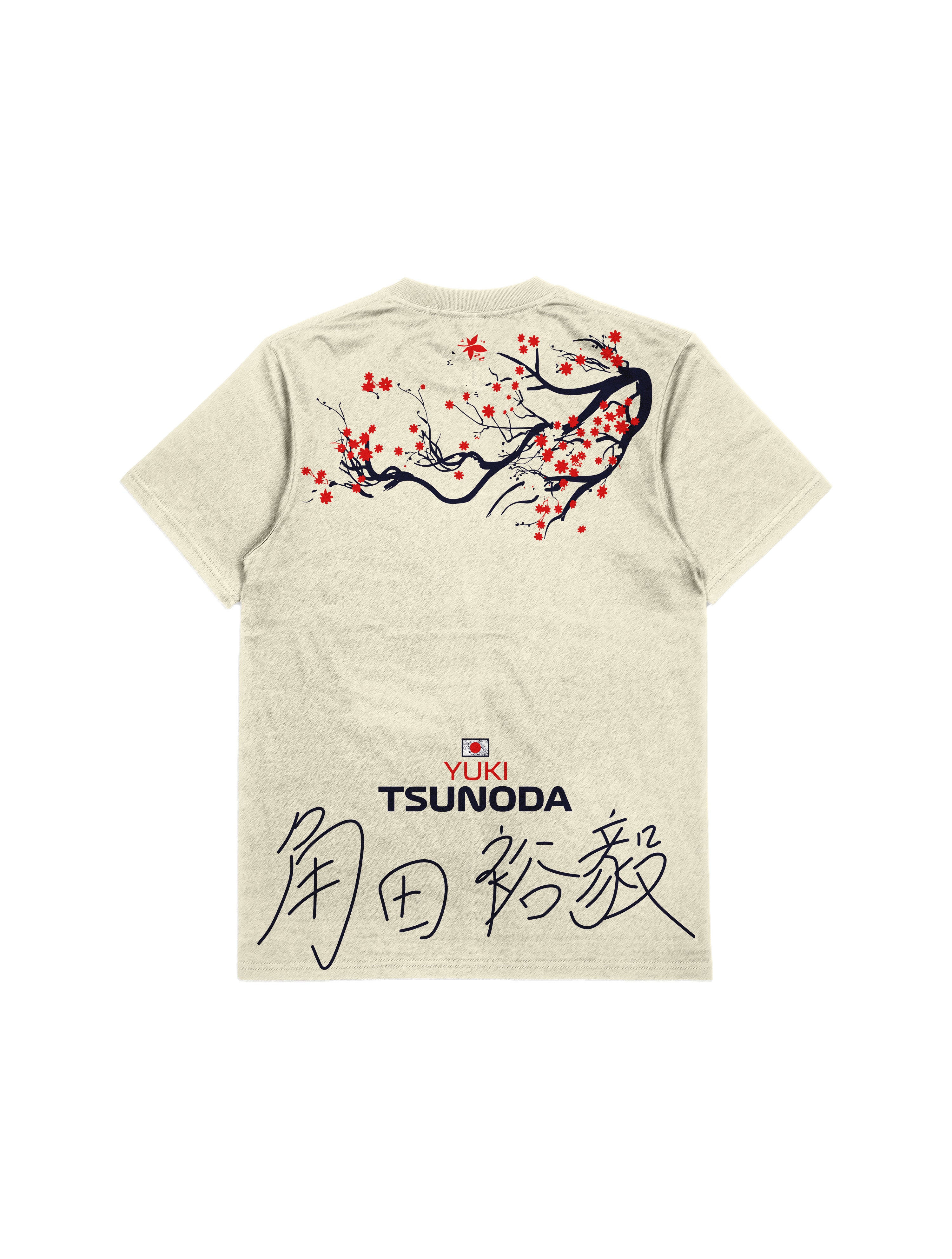 Camiseta Oversized Yuki Tsunoda Country Off White Card