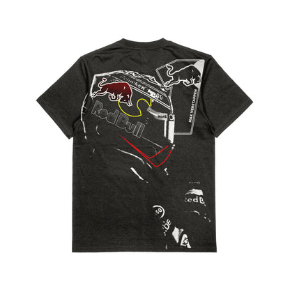 Camiseta Oversized Verstappen Coleção Silhouette Pilots - Preta