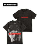 Camiseta Oversized Verstappen Leon Coleção Censored - Preta