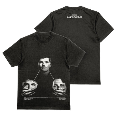 Camiseta Oversized Max Verstappen Report - Retratação