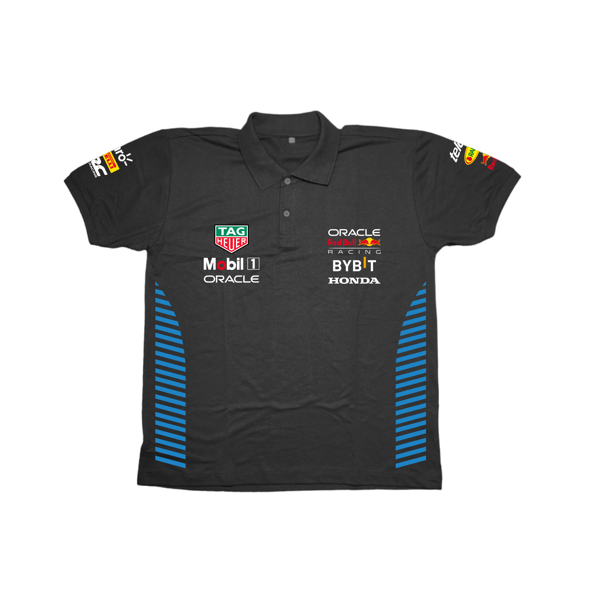 Camisa Polo Red Bull Racing 2024 Preta