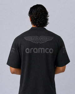 Camisa Polo Aston Martin 2024 All Black