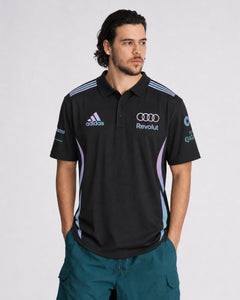 Camisa Polo Audi Equipe 2026 Edição Miami Preta