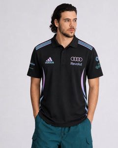 Camisa Polo Audi Equipe 2026 Edição Miami Preta