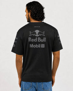 Camiseta Dryfit RedBul Equipe All Black Preto
