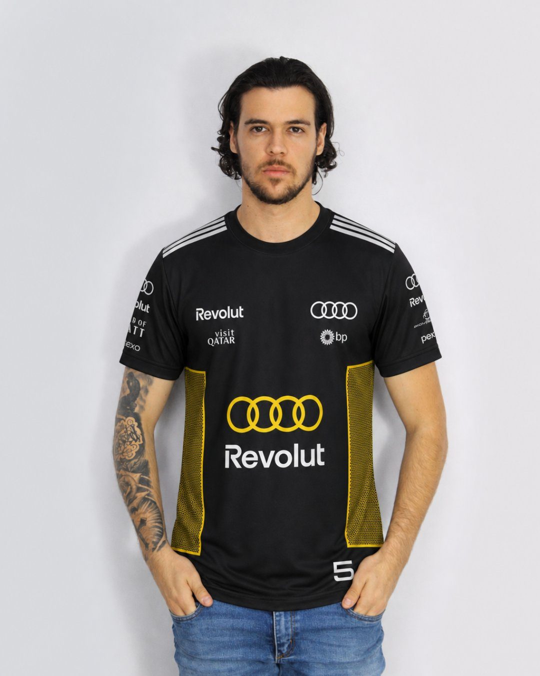 Camiseta Algodão Gabriel Bortoleto Audi Mônaco Edition 2026
