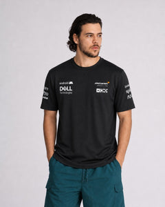 Camiseta Algodão Mclaren 2024 Preta