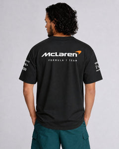 Camiseta Algodão Mclaren 2024 Preta