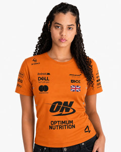 Camiseta Algodão Mclaren Lando Norris Laranja 2025