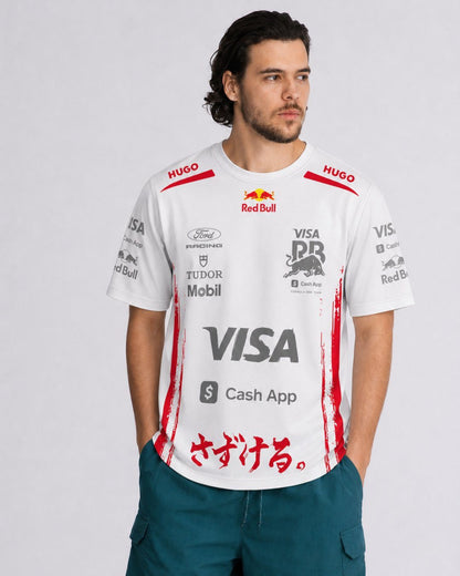 Camiseta Algodão Racing Bulls Japão Edition 2026